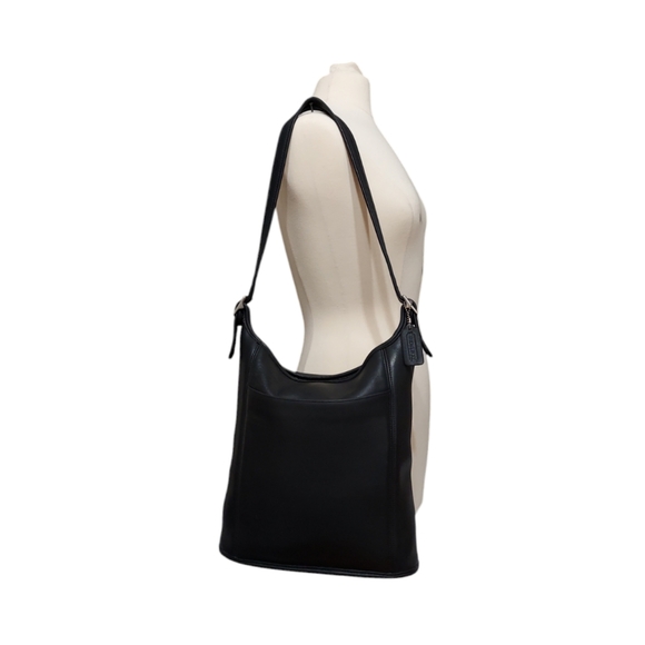 Coach Vintage Leather Slim Duffle Bucket Bag Made In United States No. 9060 EUC - Picture 9 of 13